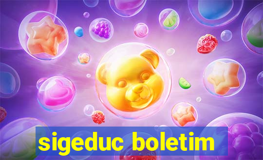 sigeduc boletim